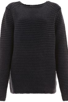 T By Alexander Wang  Acid Wash Knitted Jumper - Lyst