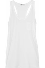 T By Alexander Wang Classic Jersey Racerback Tank