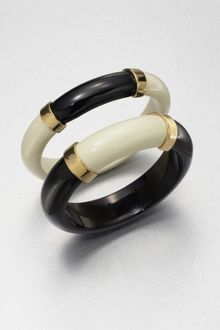 Tory Burch Tomi Resin Bangle Bracelet Set - Lyst