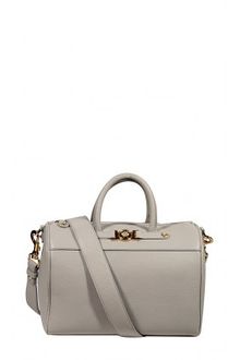 Versace Leather Signature Bowling Bag - Lyst