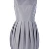 Alexander Mcqueen Sleeveless Dress in Gray (grey) - Lyst