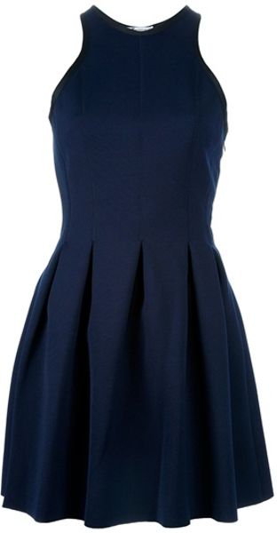 Alexander Wang Pleated Dress in Blue - Lyst