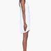 Alexander Wang White Leather Trapped Drape Dress in White - Lyst