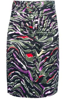 Balenciaga Printed Skirt - Lyst