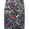 Balenciaga Printed Skirt in Green - Lyst