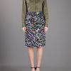 Balenciaga Printed Skirt in Green - Lyst