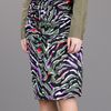 Balenciaga Printed Skirt in Green - Lyst
