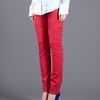 Balmain Zip Detailed Jean in Red - Lyst