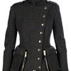 Burberry Prorsum Asymmetric Button Jacket in Gray (grey) - Lyst