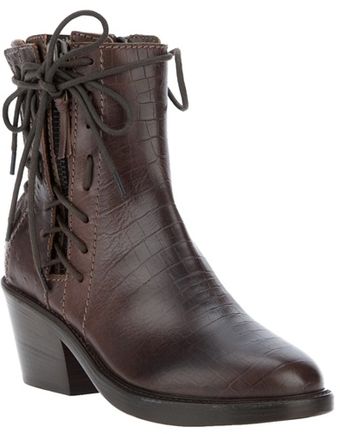 Haider Ackermann Elbamatt Short Boot - Lyst
