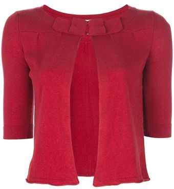 Jucca Fitted Open Cardigan - Lyst