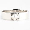 Kate Spade Locked in Stud Hinged Bangle in Silver - Lyst