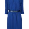 Michael Kors Scoop Neck Dress in Blue - Lyst