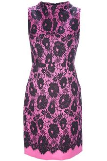 Milly Lace Print Dress - Lyst