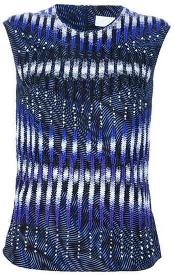 Peter Pilotto Sequin Embellished Sleeveless Top - Lyst
