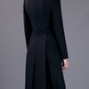 Victoria Beckham Single Breasted Coat in Black - Lyst