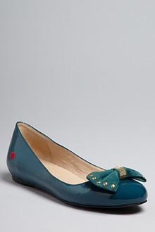 Love Moschino Ballet Flats Studs and Chain - Lyst