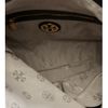Tory Burch Stitched Logo Messenger Bag in Black - Lyst