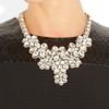 Valentino Floral Glass Crystal Necklace in White (floral) - Lyst