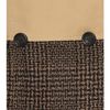 Burberry Prorsum Trench Jacket with Tweed Peplum in Beige (ash) - Lyst