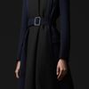 Burberry Prorsum Virgin Wool Blanket Coat in Blue (navy blue) - Lyst