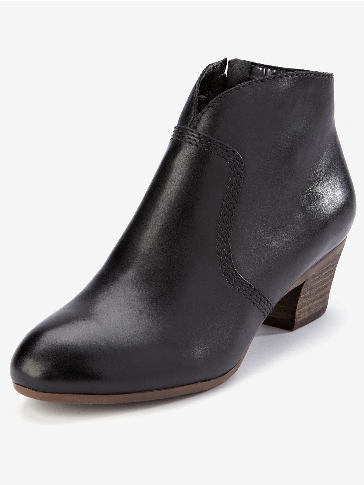 clarks black dress boots
