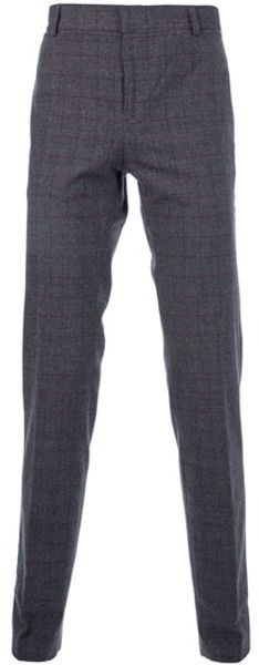 Daniele Alessandrini Plaid Trouser - Lyst