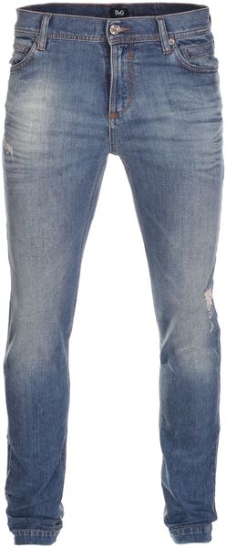 D&g Dg Jeans Blue in Blue for Men - Lyst