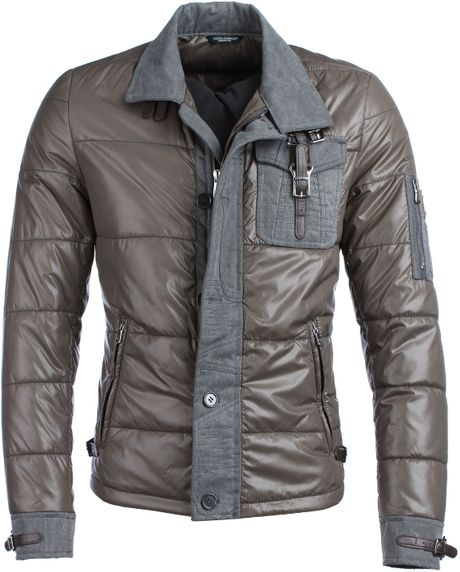 Dolce & Gabbana Jacket Khaki in Khaki for Men - Lyst