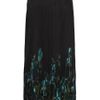 Gucci Irisprint Pleated Silk Chiffon Maxi Skirt in Black - Lyst