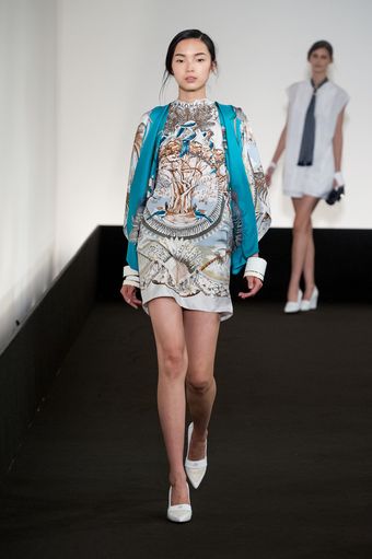Hermes Spring 2013 Runway Look 7 - Lyst