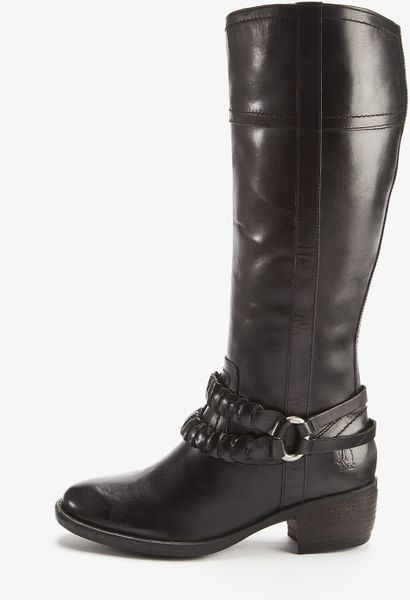 Hush PuppiesÂ® Hush Puppies Penine Leather Knee High Boots Black in ...