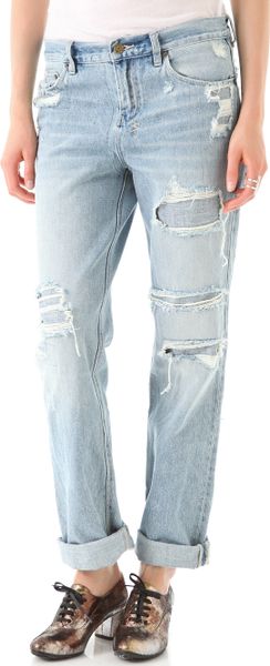Ksubi Boyfriend Ripped Baggy Jeans - Lyst