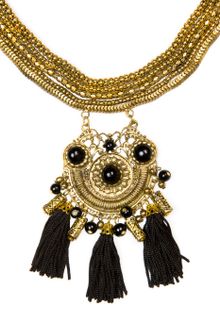 Mango Touch Tassels Pendant Necklace - Lyst