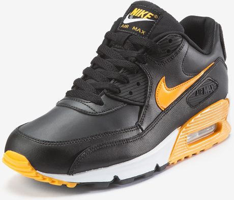 black and yellow air max