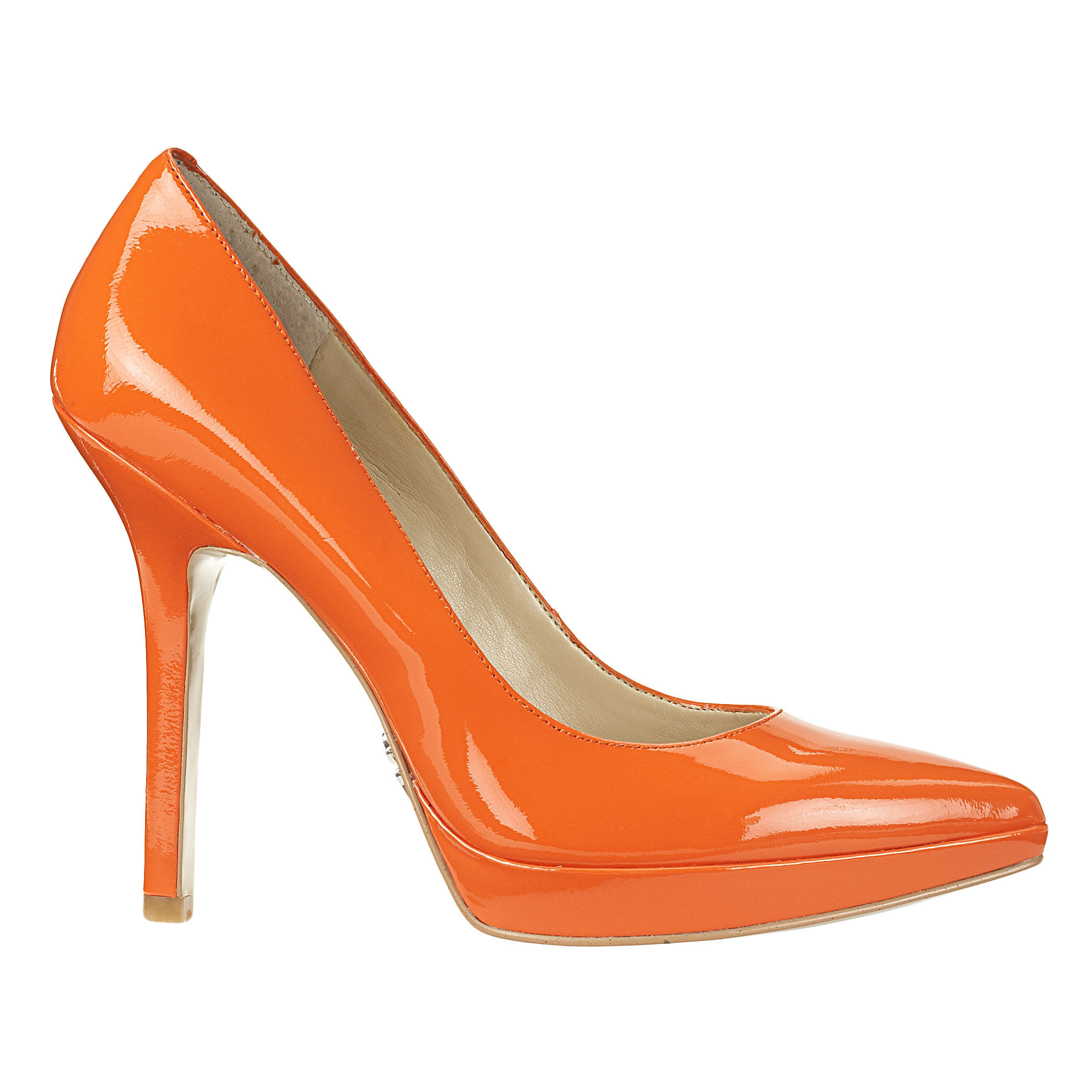 Nine West Love Fury in Orange (orange patent leather) | Lyst
