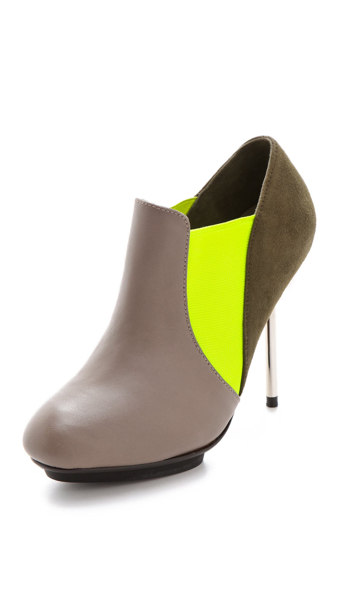naomey heels in nude multi leather