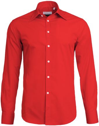 Versace Shirt Red - Lyst