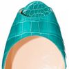 Christian Louboutin Lady Peep Croco in Blue - Lyst