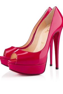 Christian Louboutin Lady Peep - Lyst