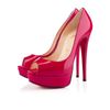 Christian Louboutin Lady Peep in Pink - Lyst