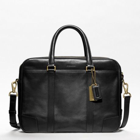 coach bleecker briefcase