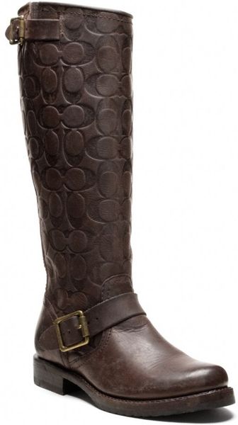 frye veronica brown boots