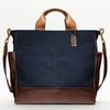 Coach Bleecker Legacy Canvas Utility Tote in Blue for Men (mahogany/navy) - Lyst