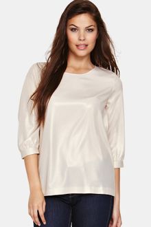 French Connection French Connection Golden Gracie Long Sleeved Top - Lyst