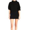 Iceberg ThreeQuarter Sleeved Corduroys Lurex Wool Dress in Black - Lyst