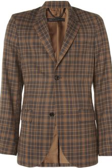Marc By Marc Jacobs Eduard Slimfit Plaid Wool Blazer - Lyst