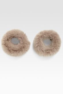 Max Mara Union Fox Fur Cuffs - Lyst