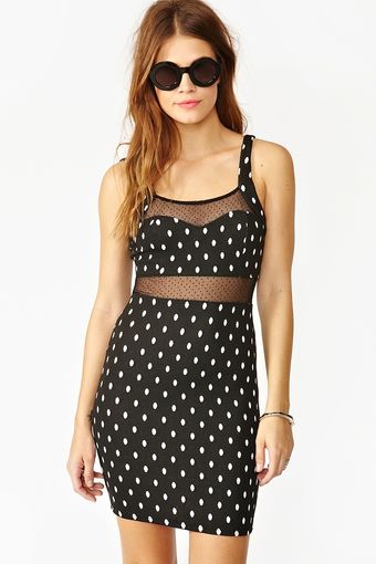 Nasty Gal Get Spotted Dress - Lyst