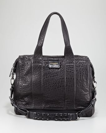 Olivia Harris Iggy Textured Satchel Bag - Lyst